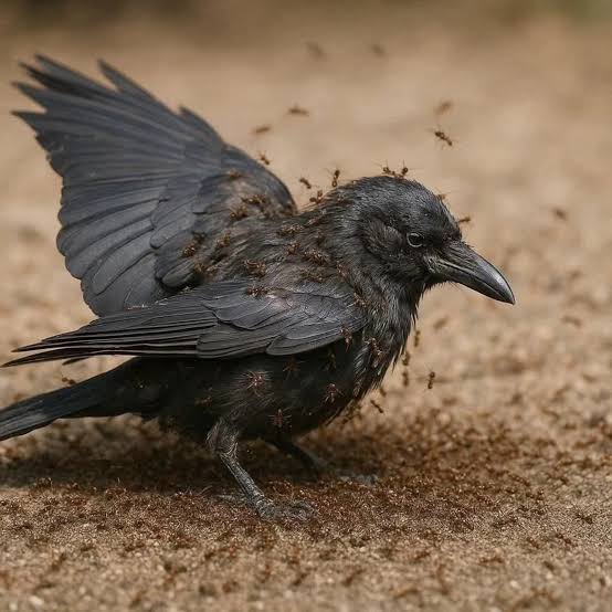 Alasan Burung Gagak yang menjadikan Semut sebagai Dokter alam