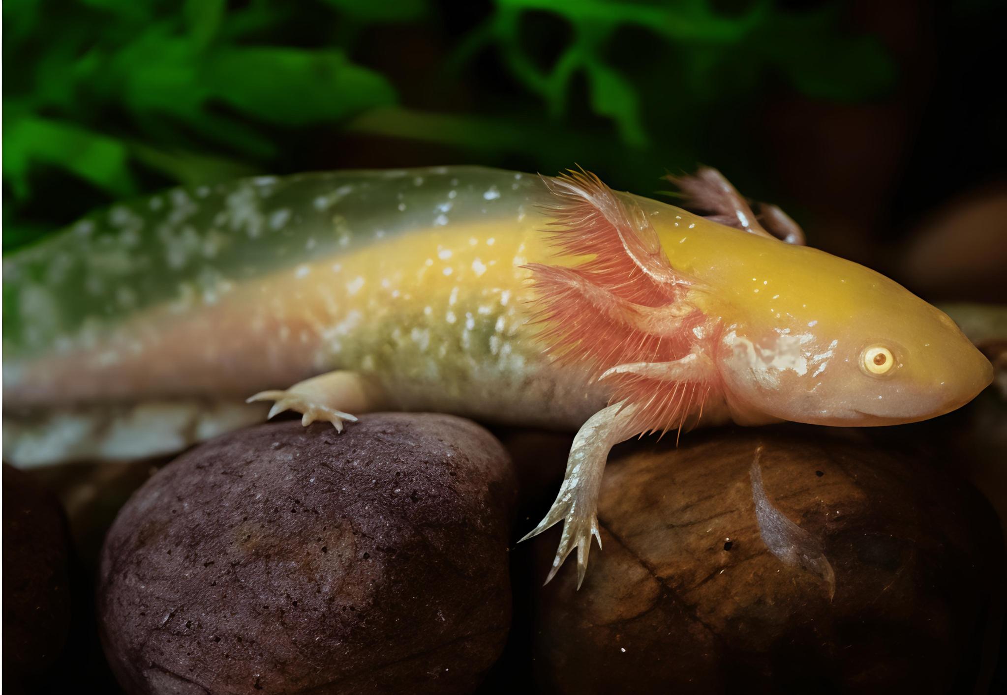 Bagaikan X-MEN di dunia Nyata Regenerasi Axolotl Amfibi air yang unik