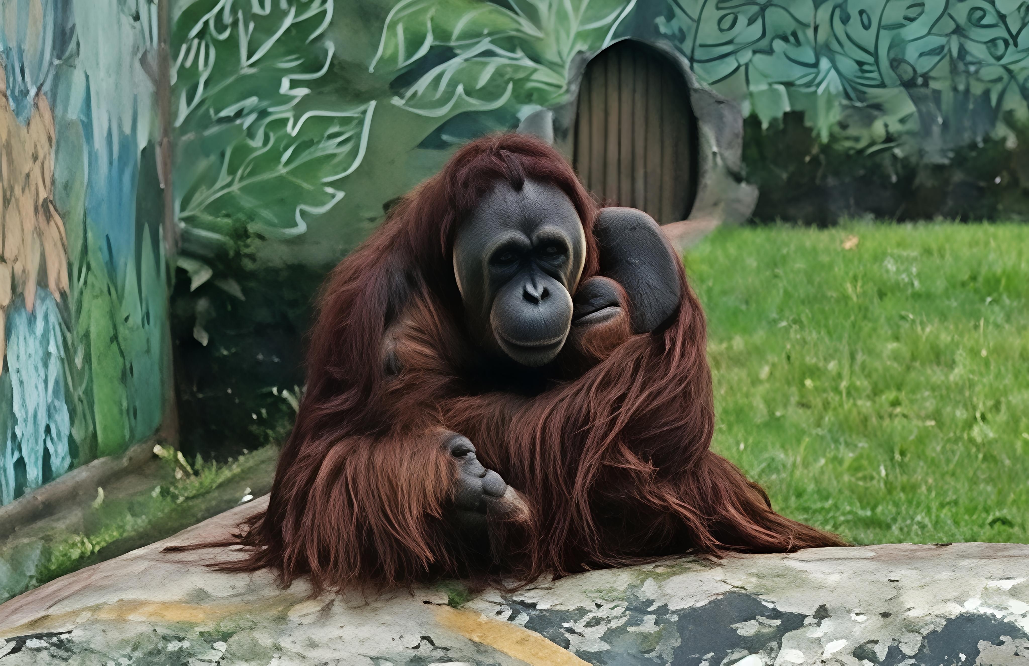 Pongo pygmaeus ssp. wurmbii