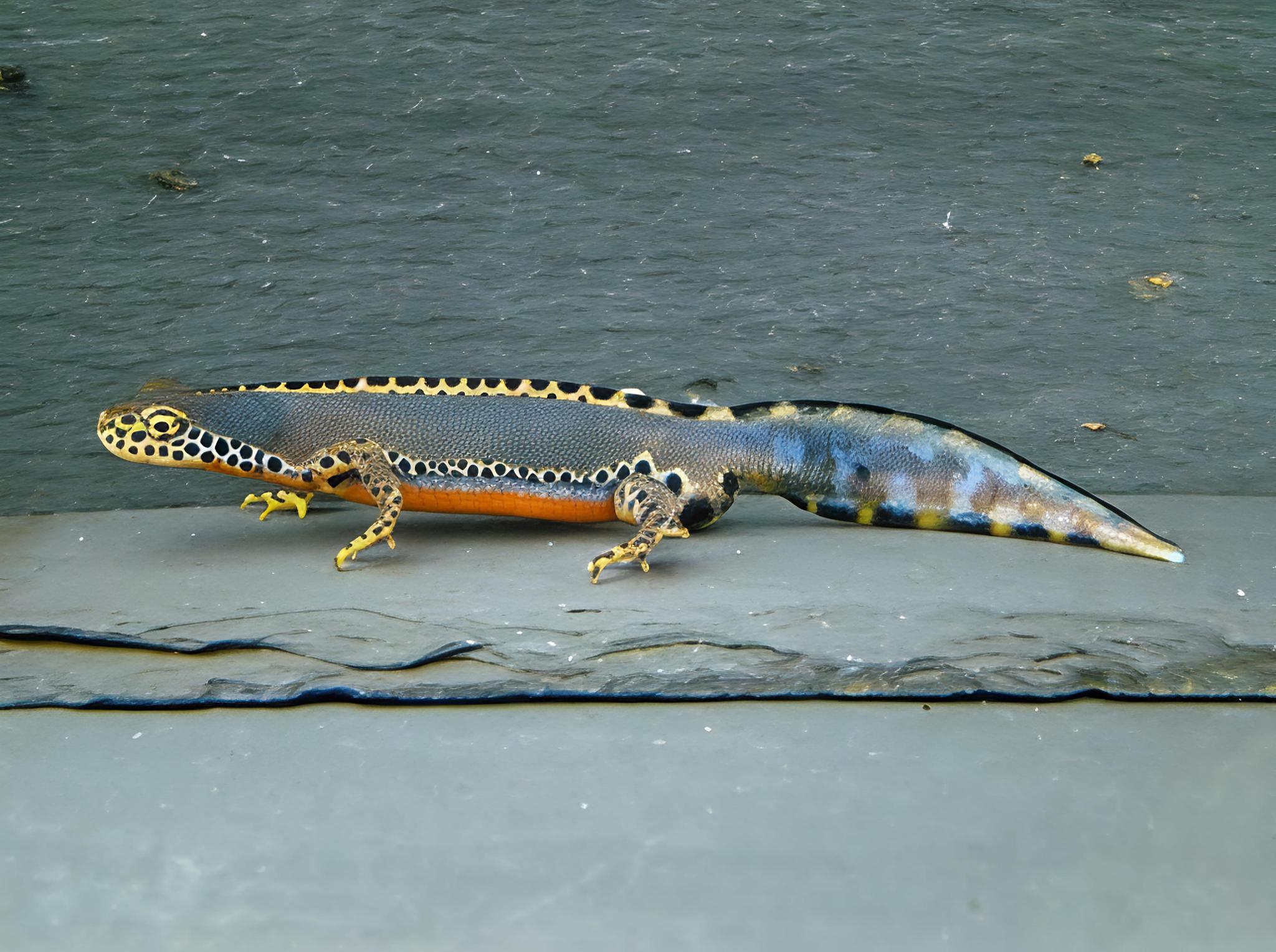 Ichthyosaura alpestris montenegrinus