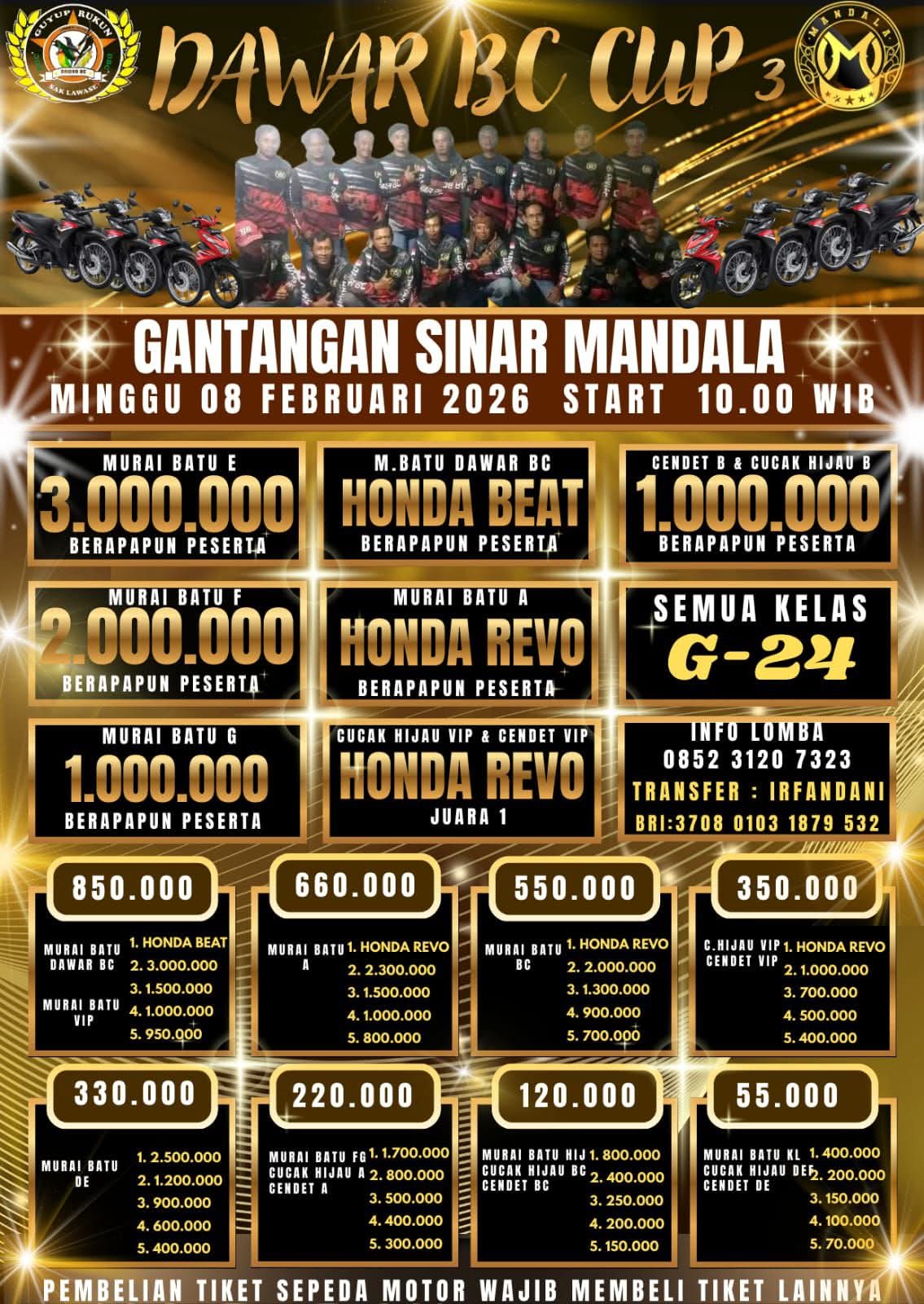 DAWAR BC CUP 3 (LATPRES)