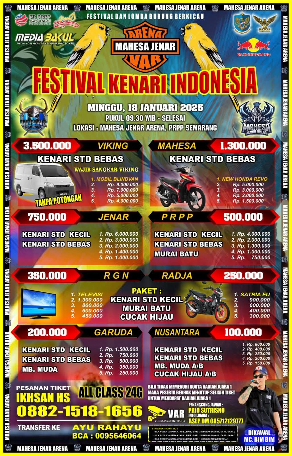 FESTIVAL KENARI INDONESIA (LATPRES)