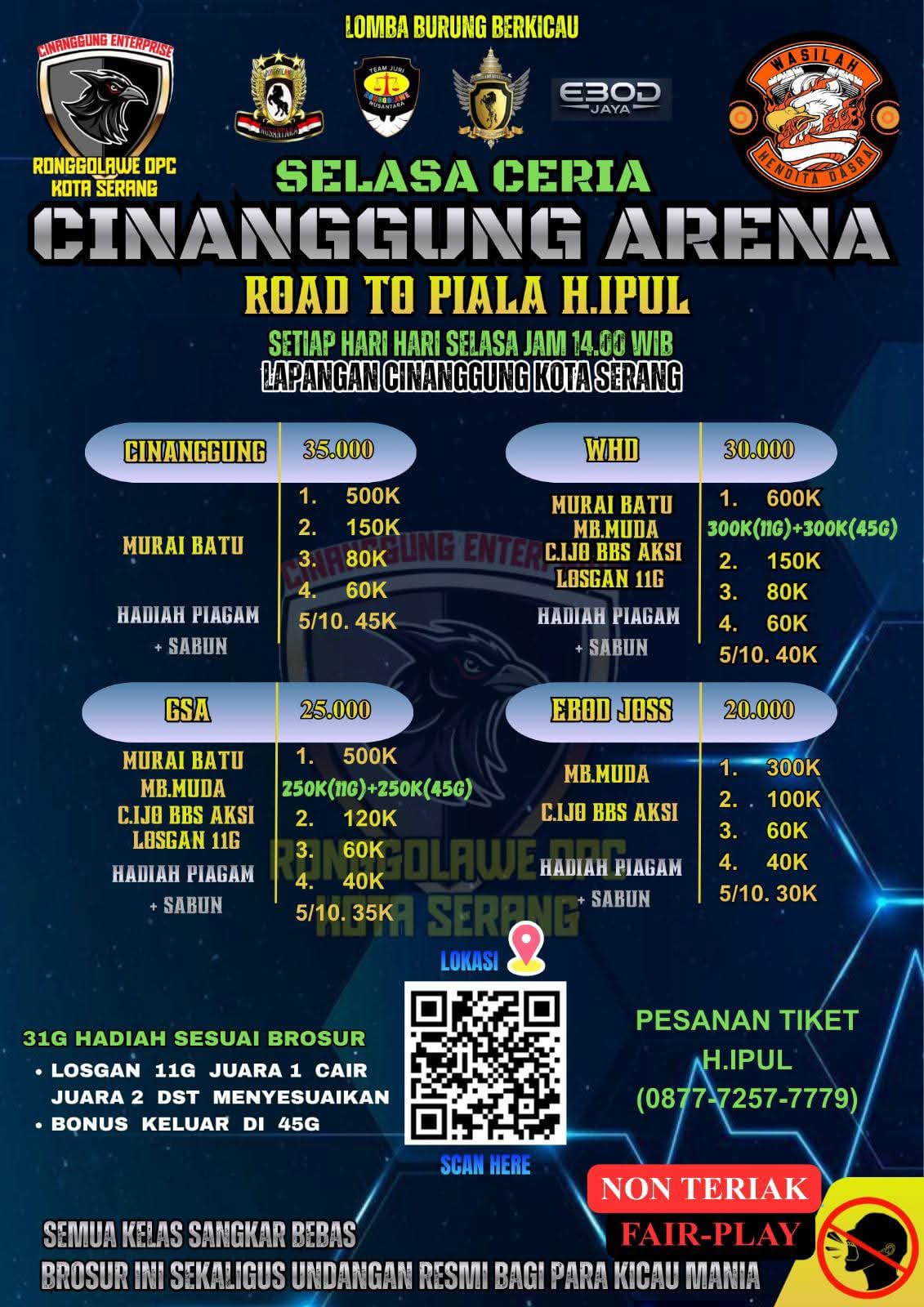 CINANGGUNG ARENA (LATBER)