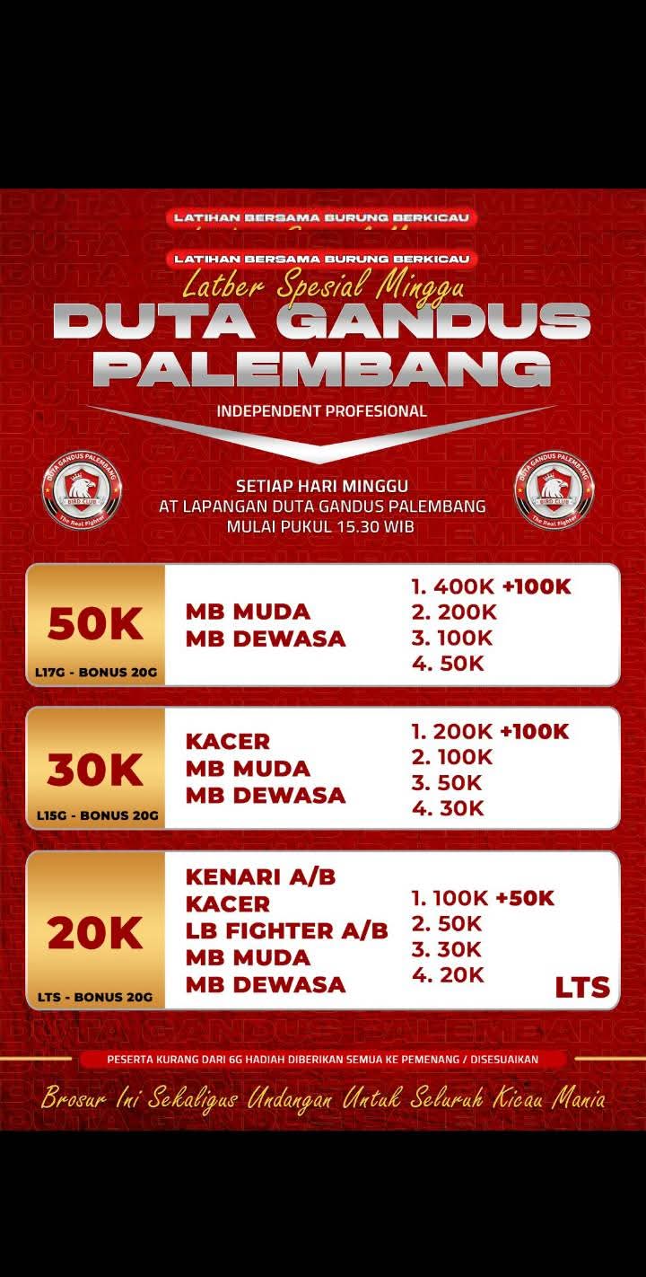 DUTA GANDUS PALEMBANG (LATBER)