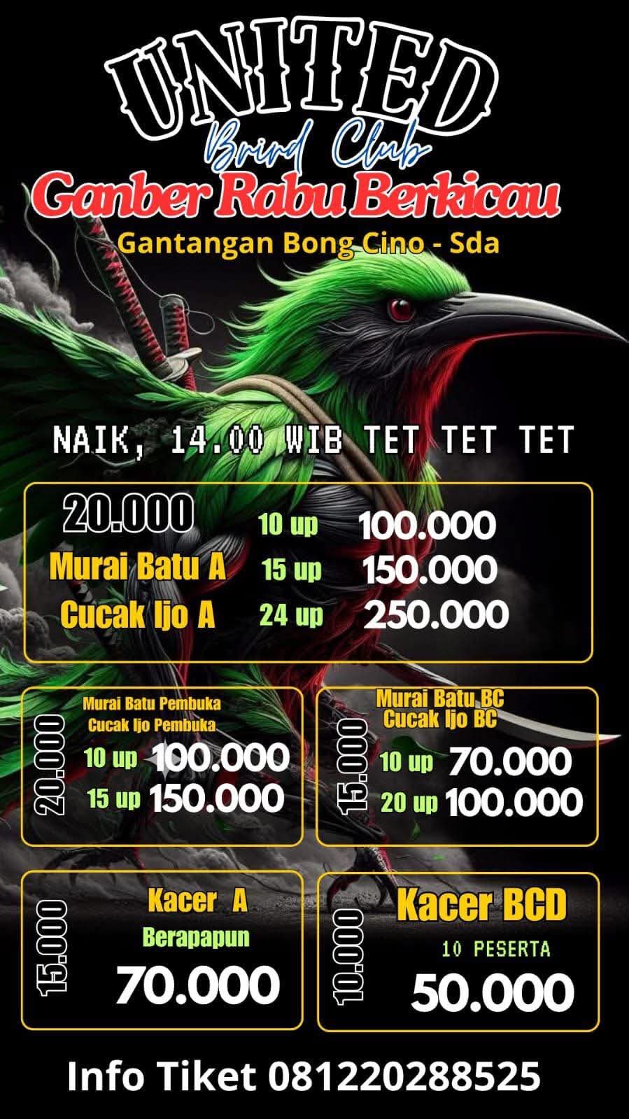 GANBER RABU BERKICAU (LATBER)