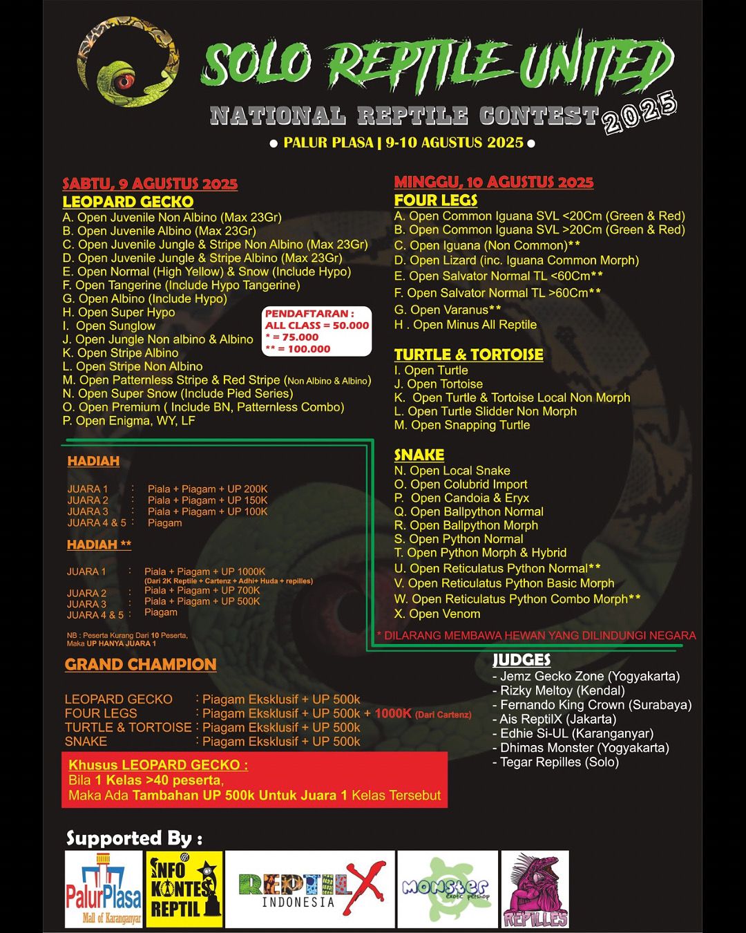 JADWAL LATPRES GANTANGAN PUNAKAWAN