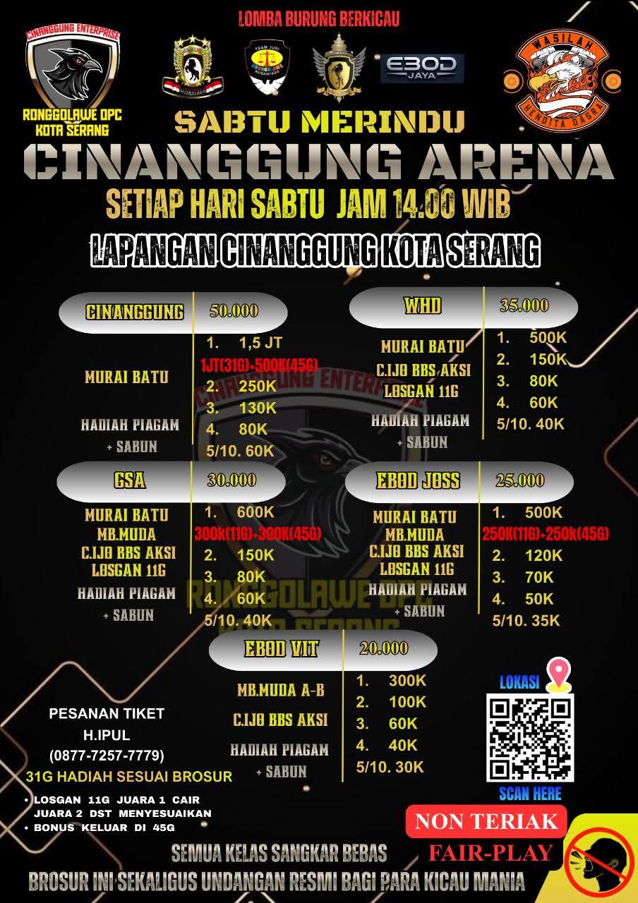 CINANGGUNG ARENA (LATBER)