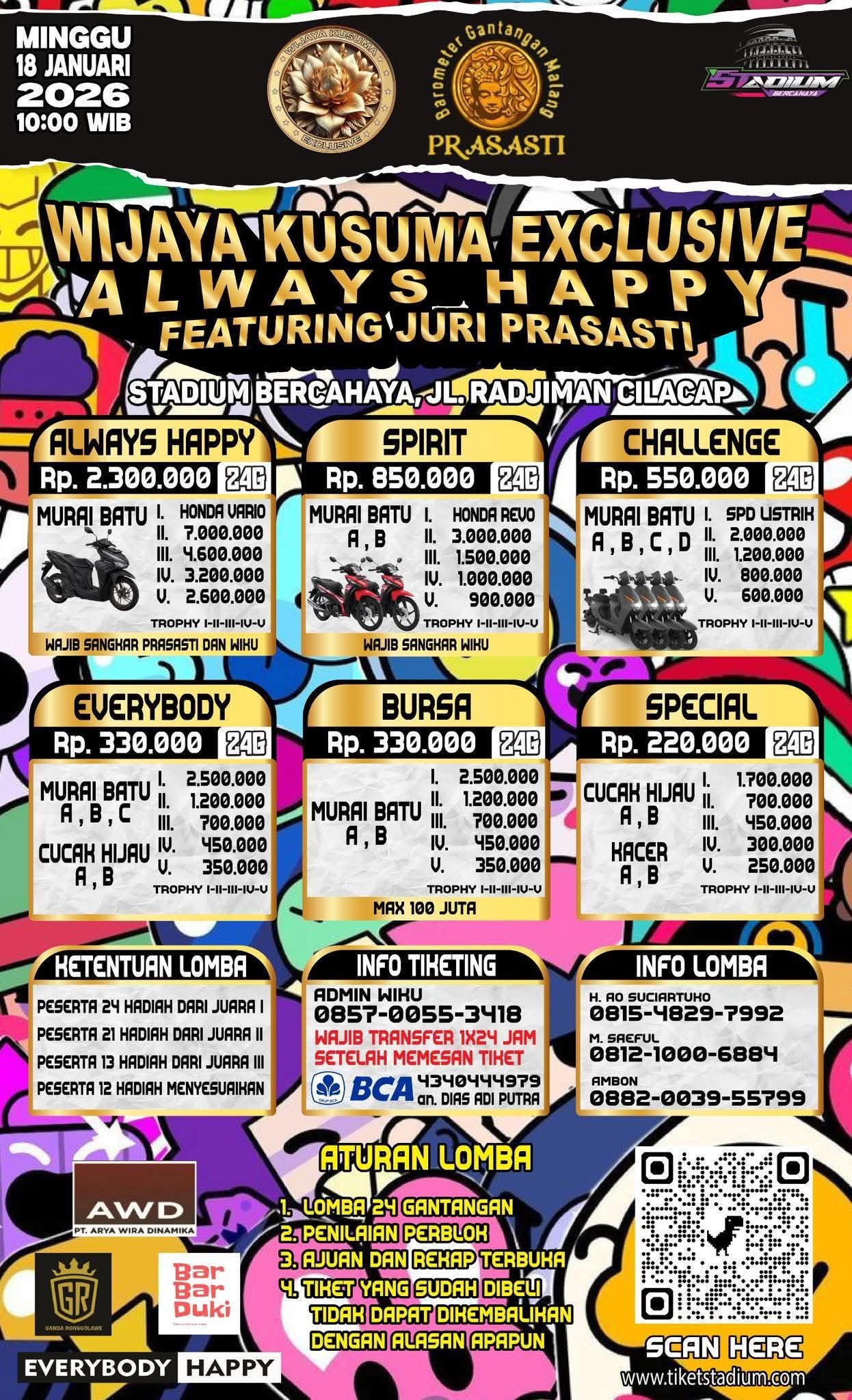 WIJAYA KUSUMA EXCLUSIVE ALWAYS HAPPY ( LATPRES)