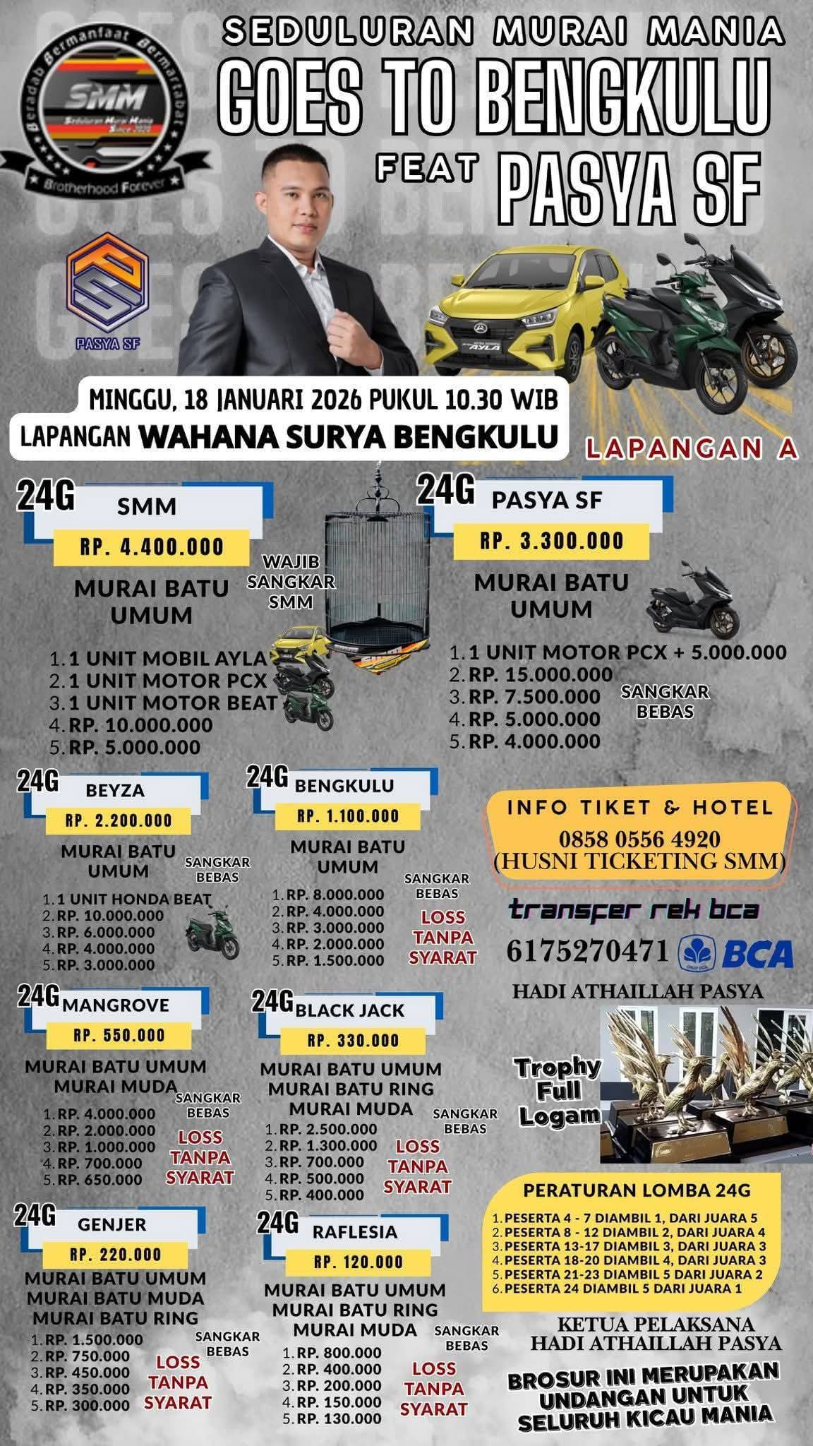 GOES TO BENGKULU FEAT PASYA SF (LATPRES)