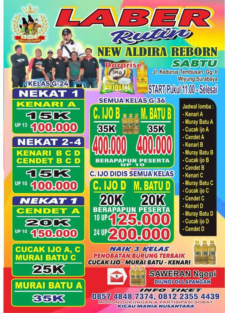 NEW ALDIRA REBOR (LATBER)