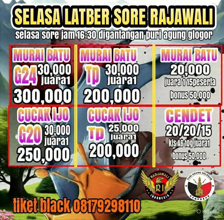 LATBER SORE RAJAWALI (LATBER)