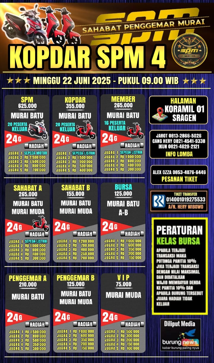 JADWAL LATPRES KOPDAR SPM 4