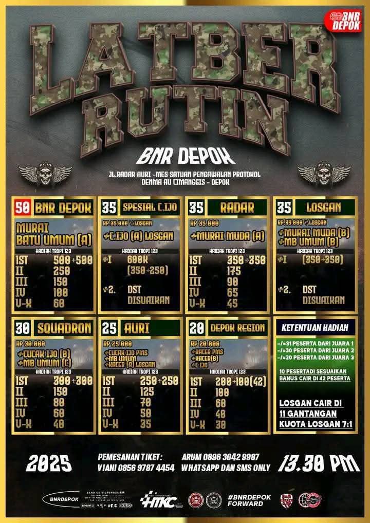 BNR DEPOK (LATBER)